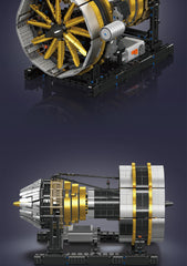 Mould King 10141 Motorised Turbine Engine Building Set | 2,256 Pcs