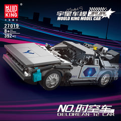 Mould King 27019 DeLorean Time Machine Model Car to Build | 392 PCS