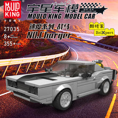 MOULD KING 27035 Charger Muscle Car Model Building Set | 355 PCS