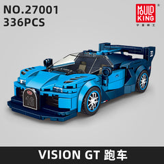 Mould King 27001 The Vision GT Mini Sports Car Building Set | 336 PCS