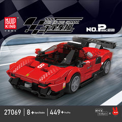 Mould King 27069 P80C Super Car Model Building Set | 449 Pcs