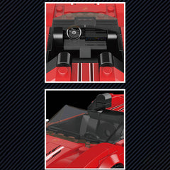 MOULD KING 27041 F8 Supercar Model Building Set | 332 PCS