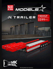 MOULD KING 19015T FH16 Pneumatic Tractor Trailer Building Set | 3,399 Pcs
