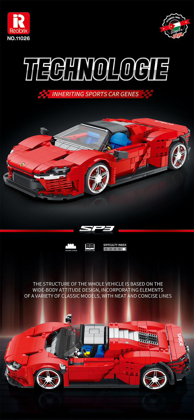 RB11026 Daytona SP3 1:16
