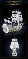 Mould King 13193 Styx Pirate Ship Building Model Set | 3,769 Pcs