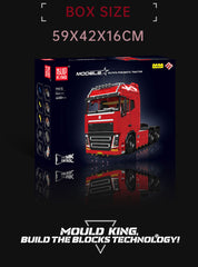 Mould King 19015 FH16 Remote Controlled Pneumatic Tractor Truck Building Set | 4,608 Pcs