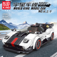 Mould King 27030 Zoda Sports Car Model Building Kit | 374 PCS
