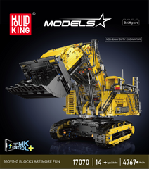 MOULD KING 17070 Liebherr R 9800 Mining Excavator Building Sets | 4,767 PCS