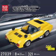 MOULD KING 27039 Italian Bull Miura Car Model Building Set | 321 PCS