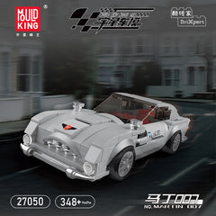 MK27050Mould King 27050 Silver Martin 007 Supercar Building Set | 348 Pcs