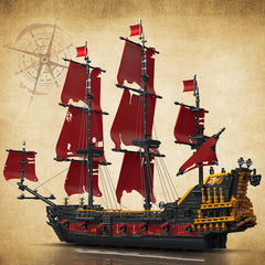 Mould King 13109 Queen Pirate Ship Model Building Set | 3,251 PCS
