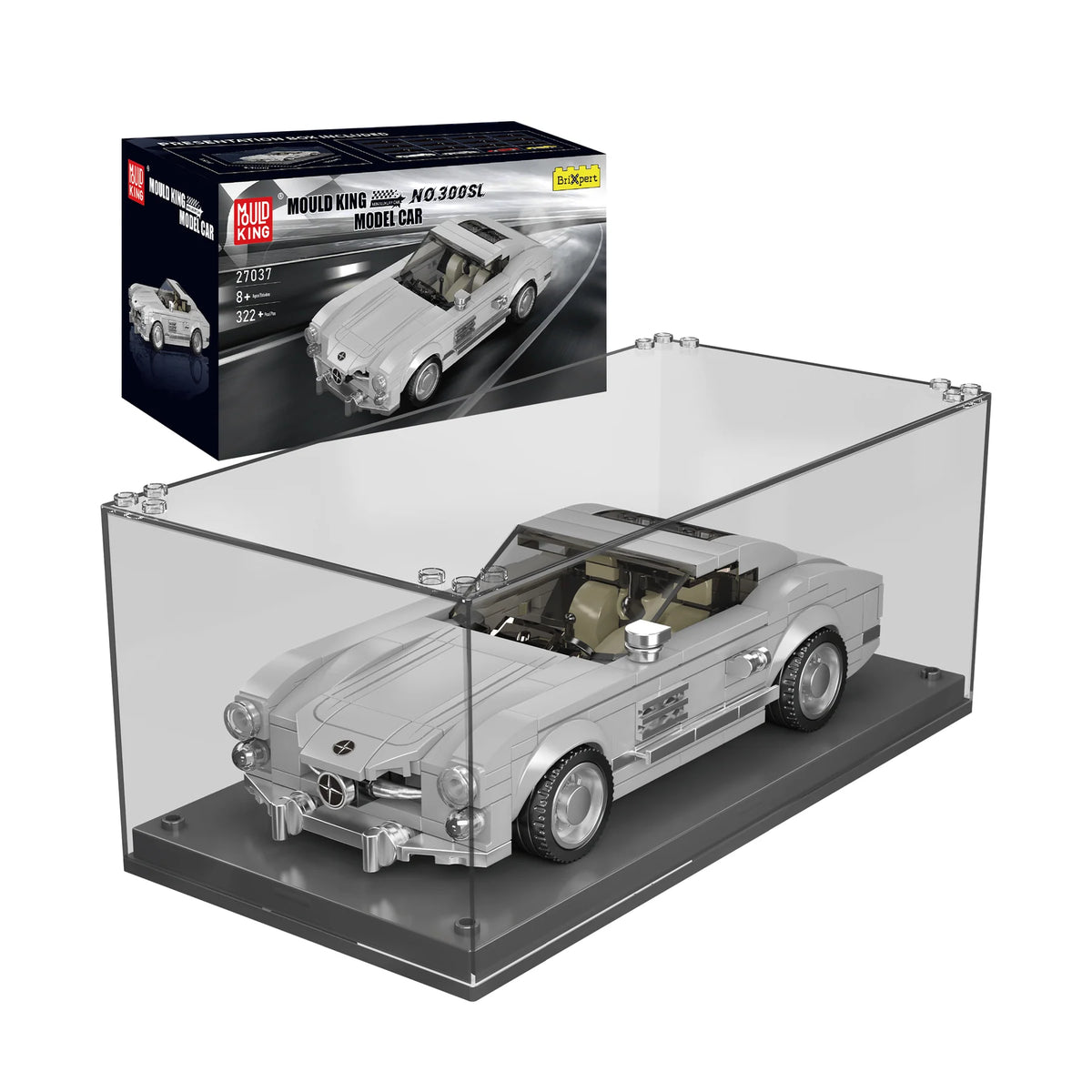 MOULD KING 27037 300SL Car Model Building Set | 322 PCS