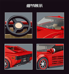 Mould King 27012 Testarossa Supercar Building Kit | 350 Pcs