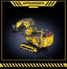 MOULD KING 17070 Liebherr R 9800 Mining Excavator Building Sets | 4,767 PCS