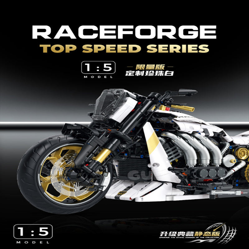 GULY 60522 Raceforge Top Speed Motorcycle 1:5
