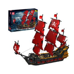 Mould King 13109 Queen Pirate Ship Model Building Set | 3,251 PCS