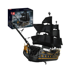 MOULD KING 13186 Black Pirate Ship Building Model Set | 4,794 PCS