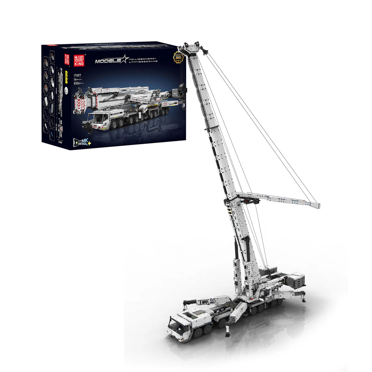 Mould King 17007 Ultimate Liebherr LTM 11200 Remote Controlled Crane Building Sets | 8,506 Pcs