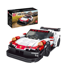 Mould King 27010 Pr 911 Sports Car Model Building Set | 349 PCS