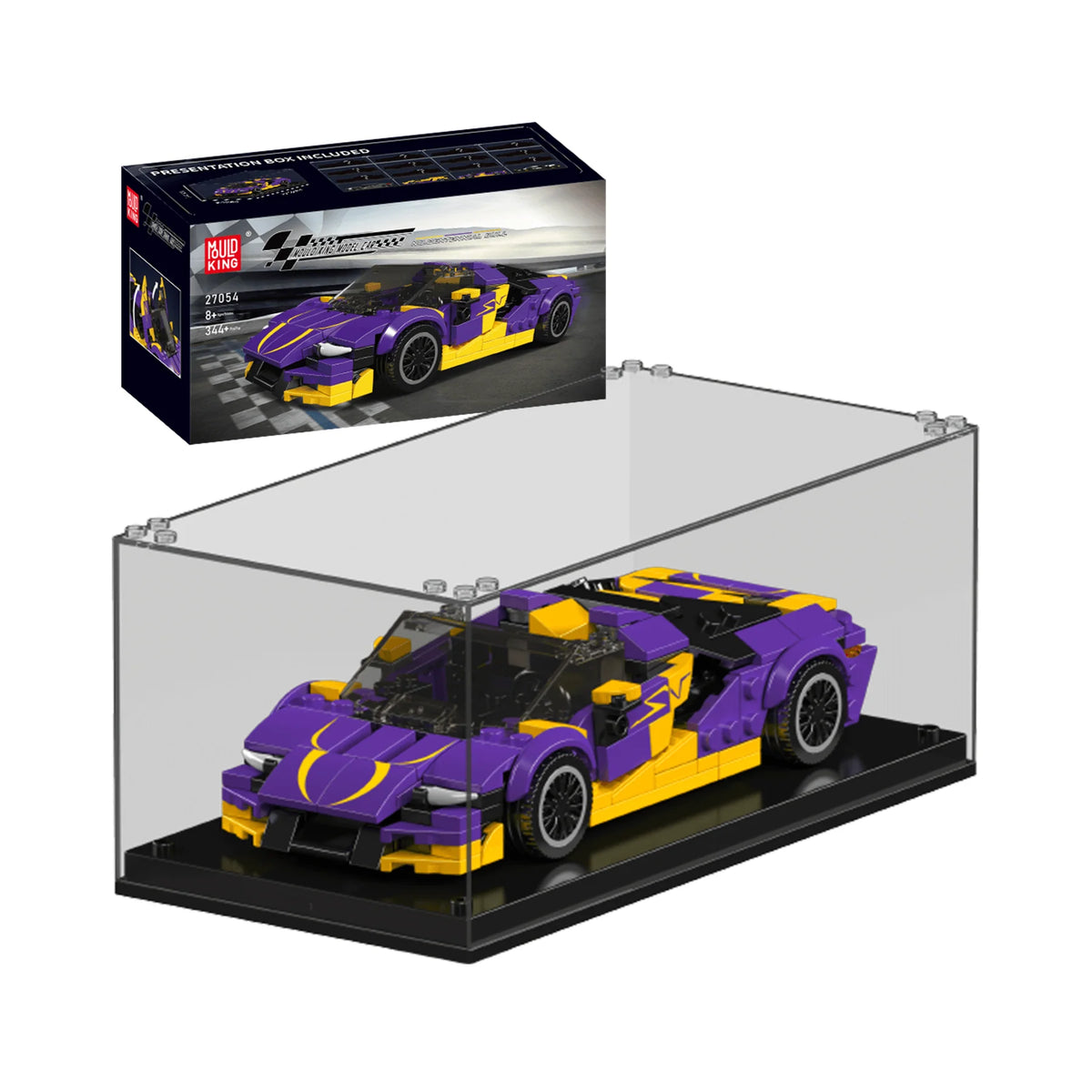 MK27054Mould King 27054 Centennial Bull Supercar Building Set | 344 Pcs