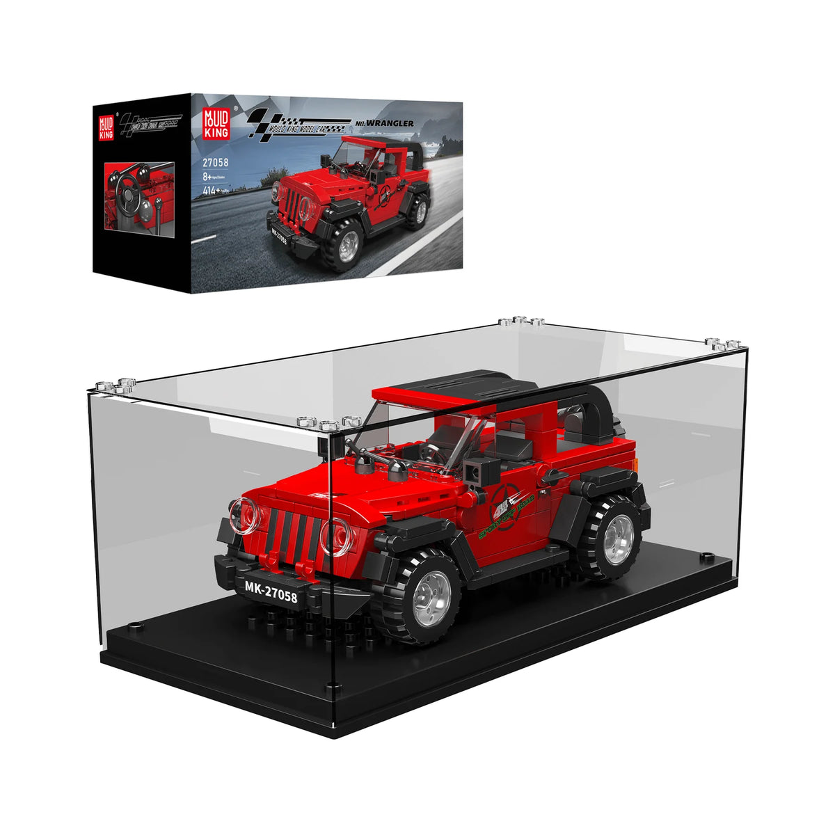 Mould King 27058 Wrangler Off-road Vehicle Building Set | 414 Pcs