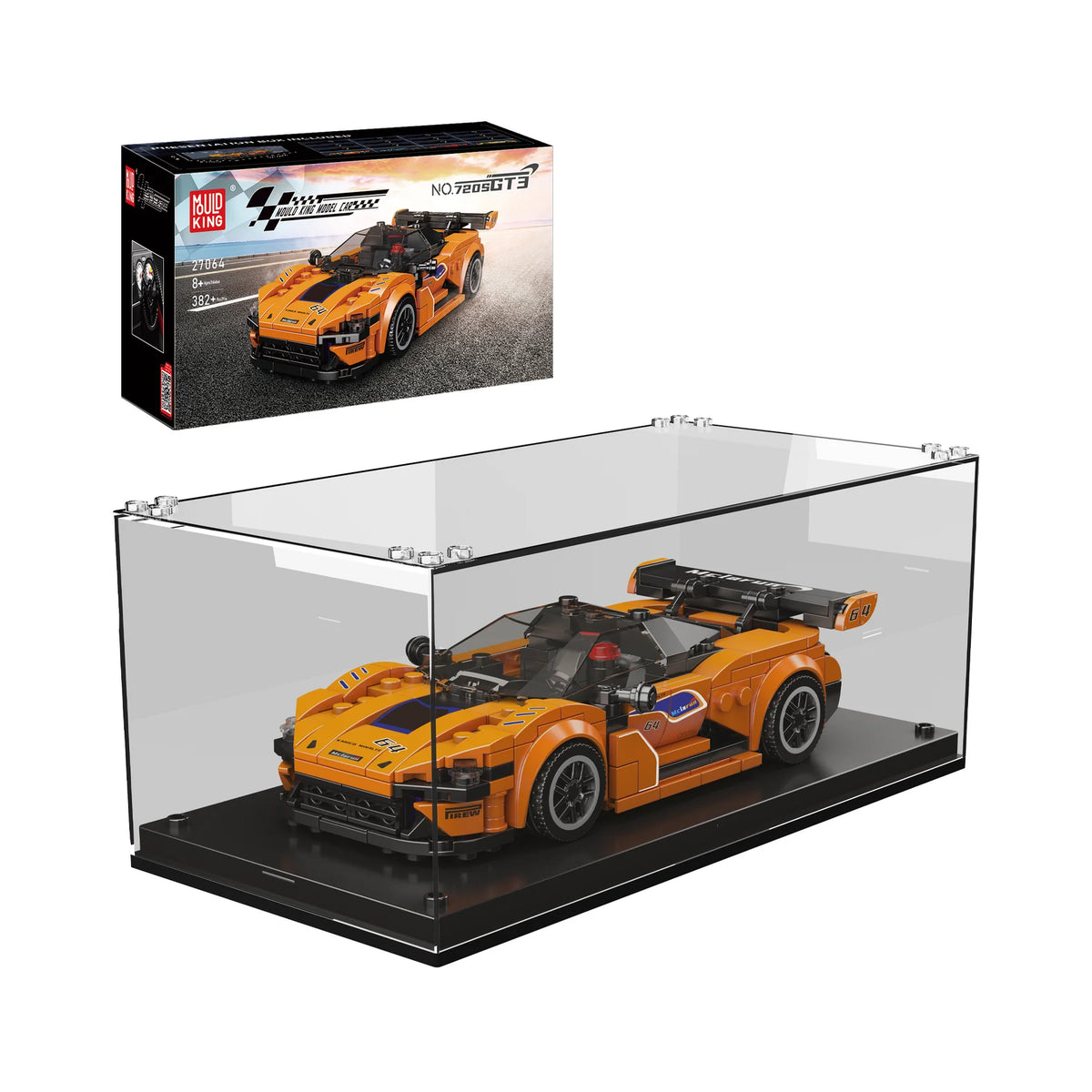 Mould King 27064 720S GT3 Sports Car Building Set | 382 Pcs
